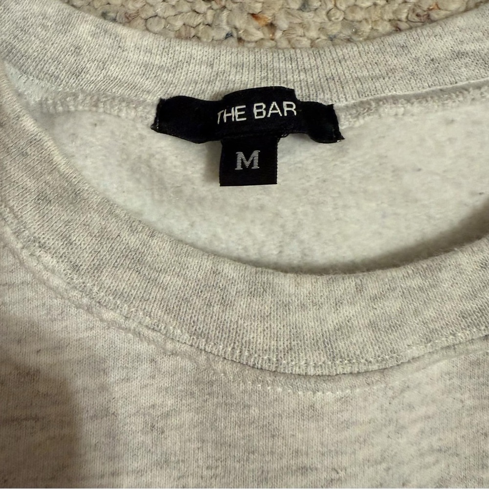 The Bar TAYLOR Varsity Crew Sweatshirt - Picture 4 of 6